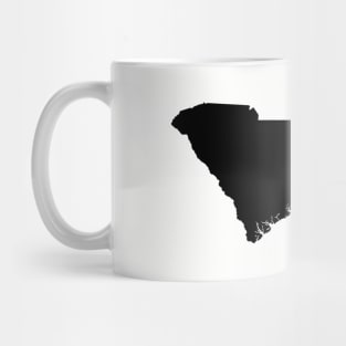 South Carolina Black Mug